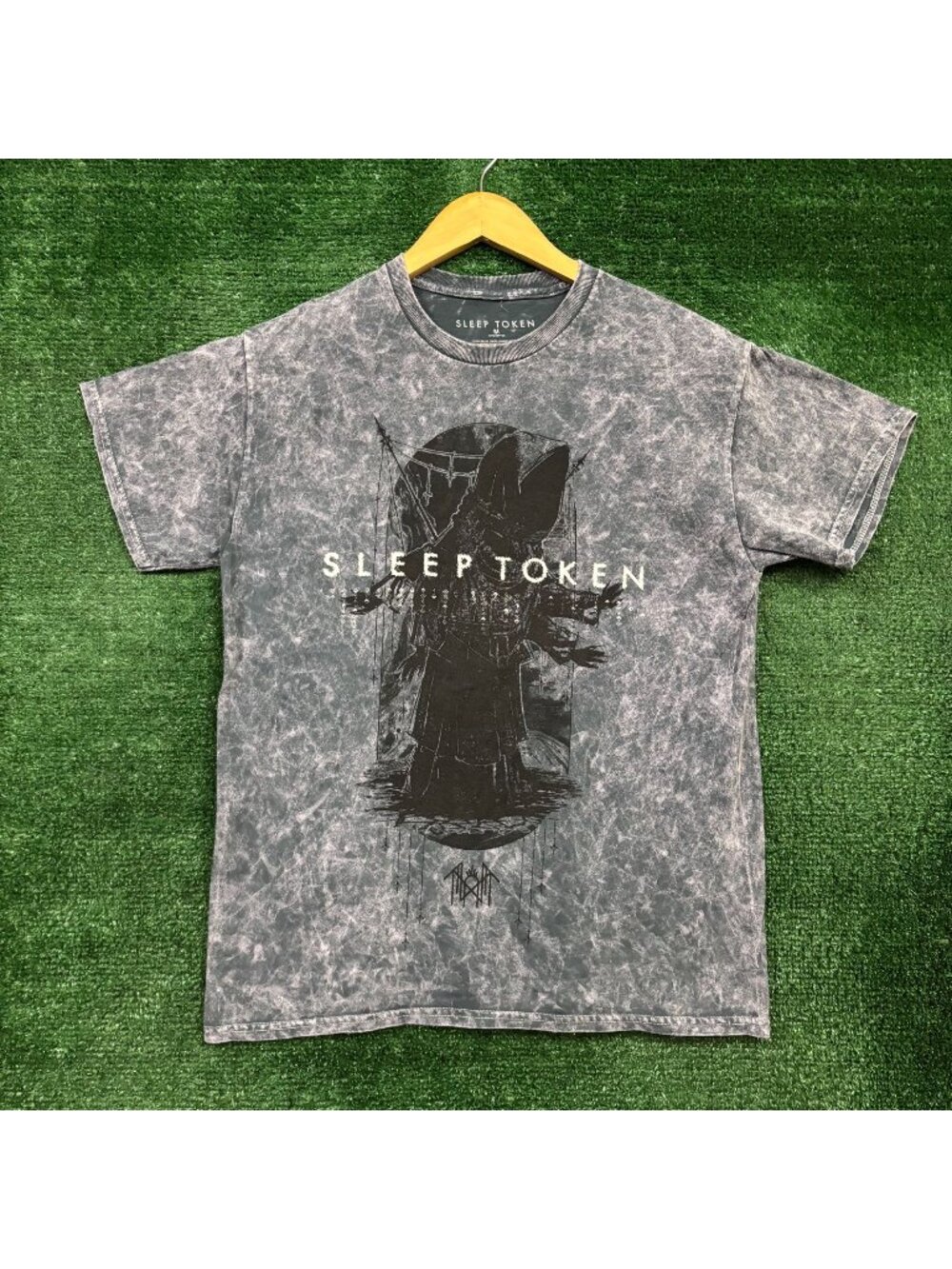 Sleep Token Take Me Back to Eden Rock Band Mineral Wash T-Shirt Size Medium